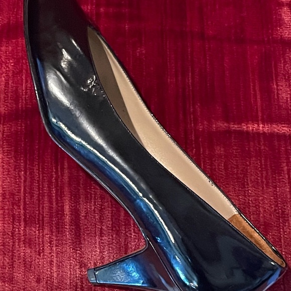 Amalfi Black Patent Leather Heels - Picture 5 of 6